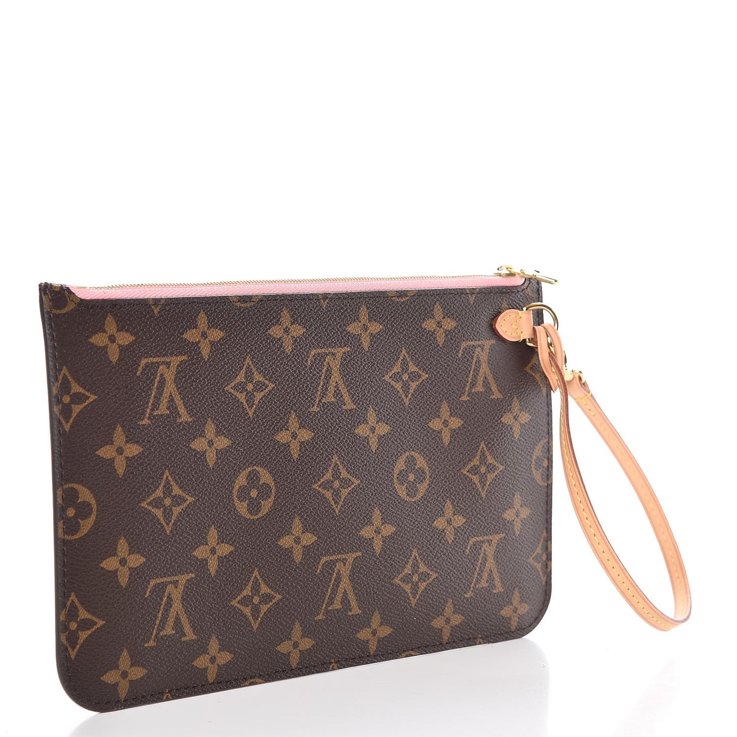 Monogram Neverfull MM GM Pochette Rose Ballerine