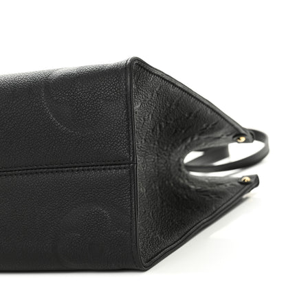Louis Vuitton Empreinte Monogram Giant Onthego MM Black 9 of 9