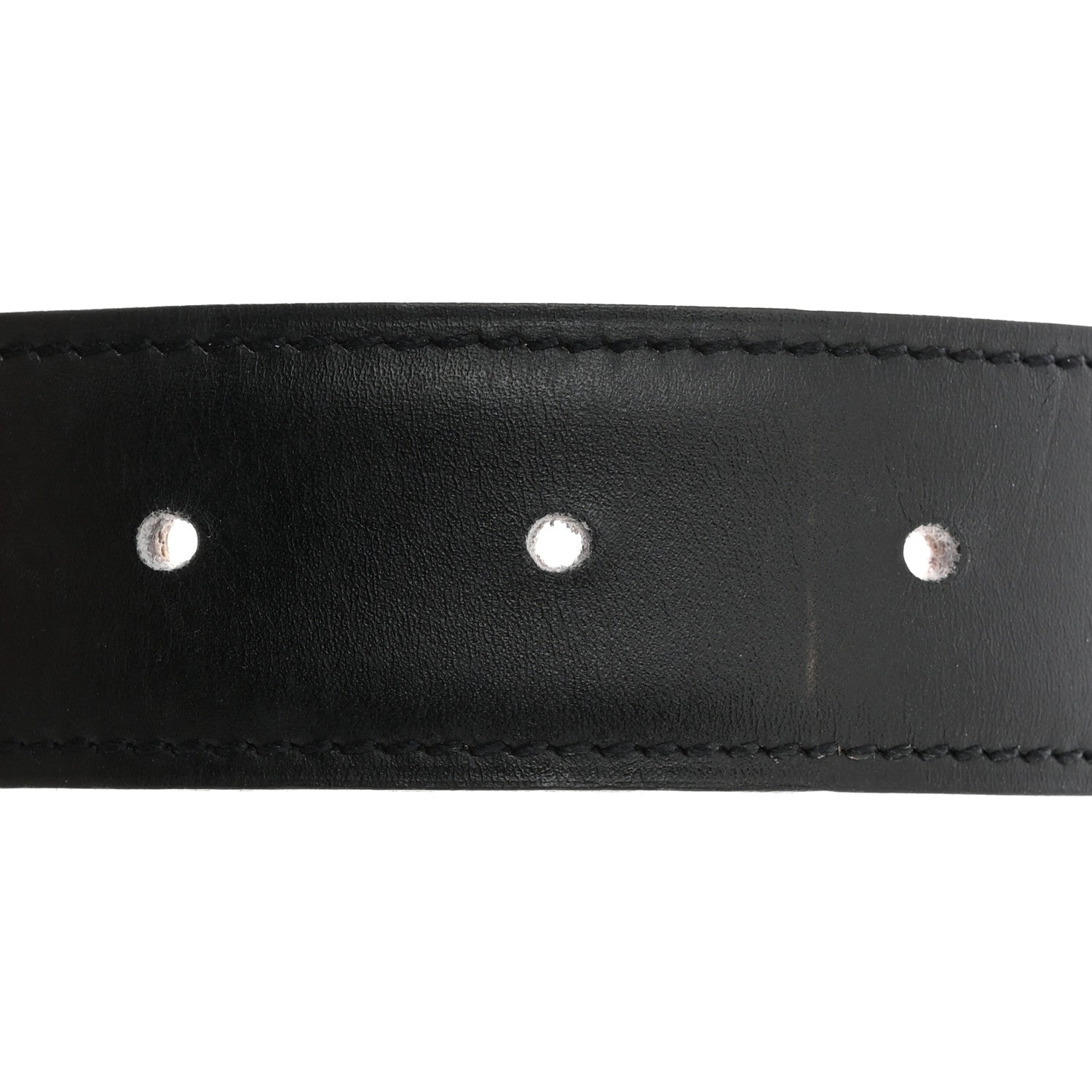 Hermes Box Chamonix 32mm H Belt 80 32 Black Gold 6 of 6