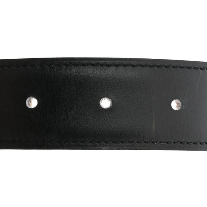 Hermes Box Chamonix 32mm H Belt 80 32 Black Gold 6 of 6