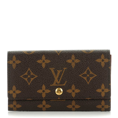 Louis Vuitton Monogram Porte-Monnaie Tresor Wallet 1 of 7