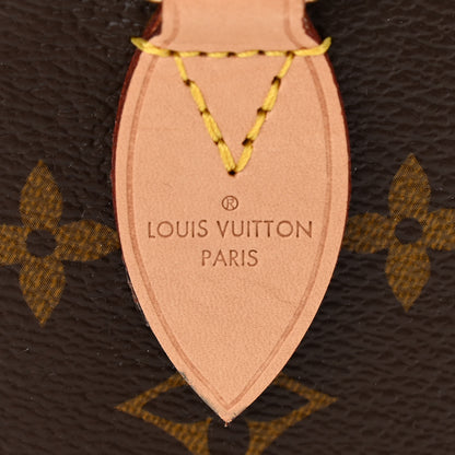 Louis Vuitton Monogram Speedy Bandouliere 20 Black 6 of 10