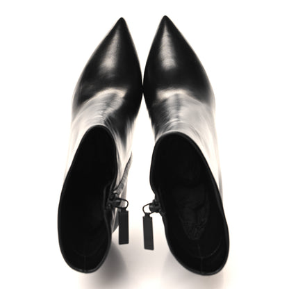 Saint Laurent Nappa Vendome Opyum 85 Ankle Boots 37.5 Black 2 of 10