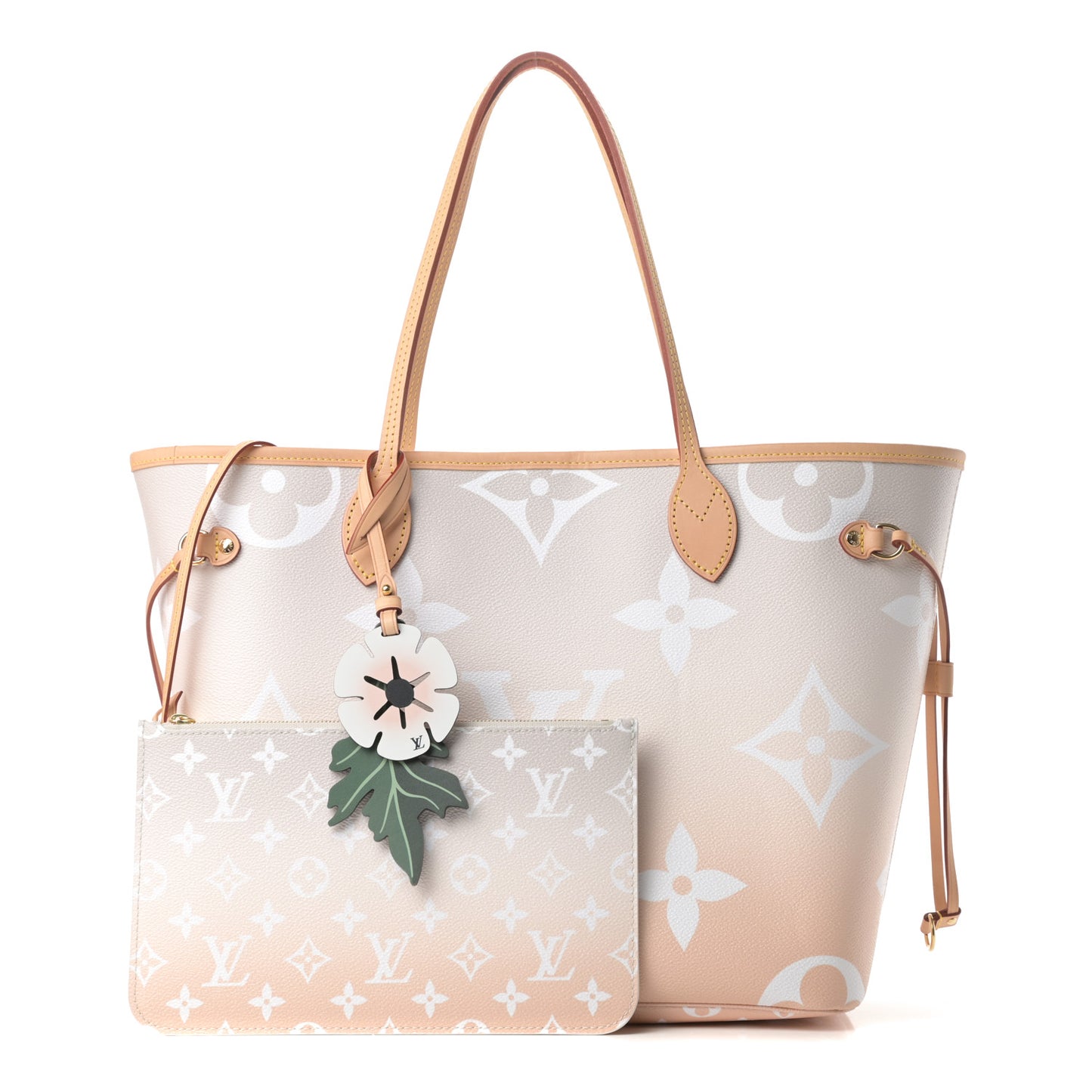 Monogram Giant By The Pool Neverfull MM Brume