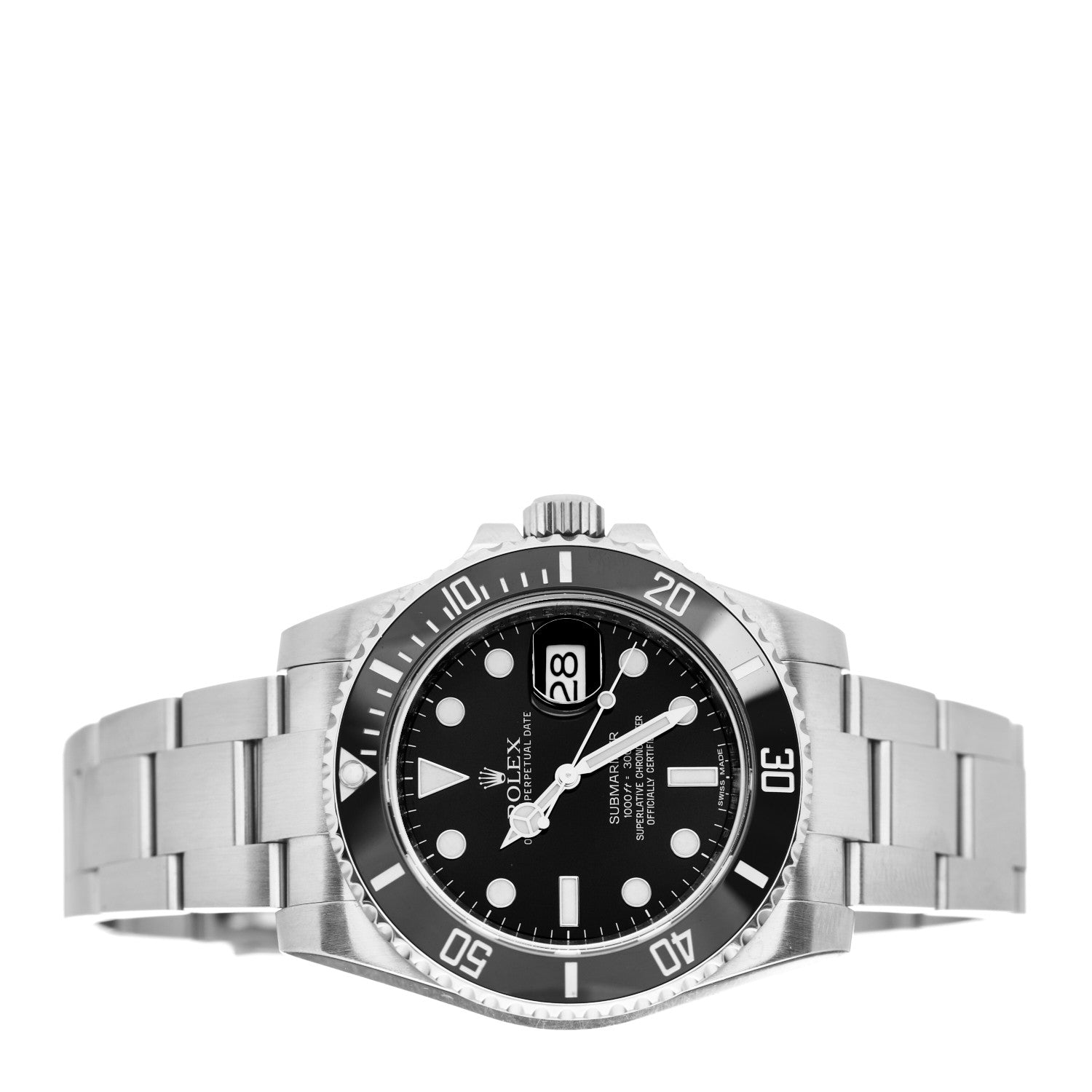 Rolex Stainless Steel 40mm Oyster Perpetual Submariner Date Watch Black 116610LN 2 of 5