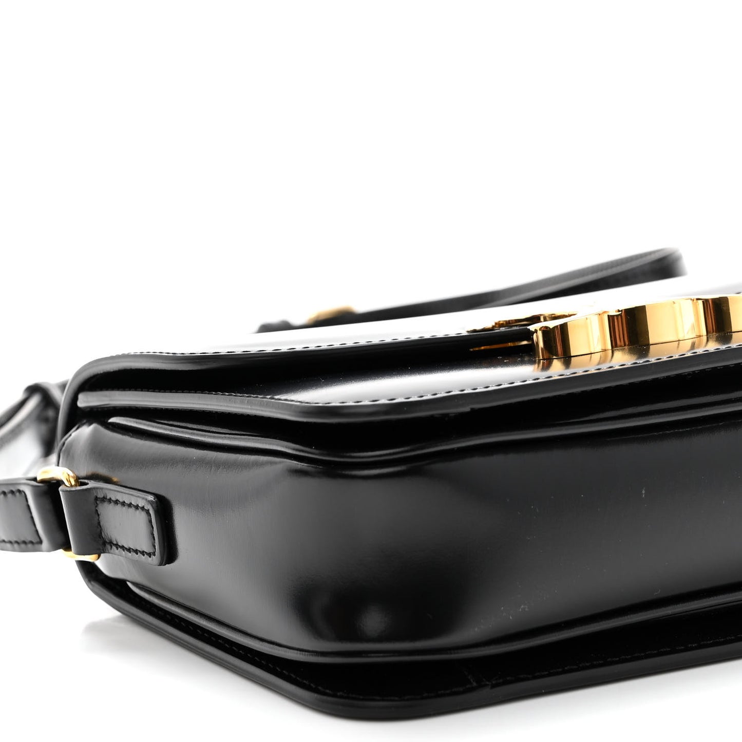 Shiny Calfskin Teen Triomphe Black