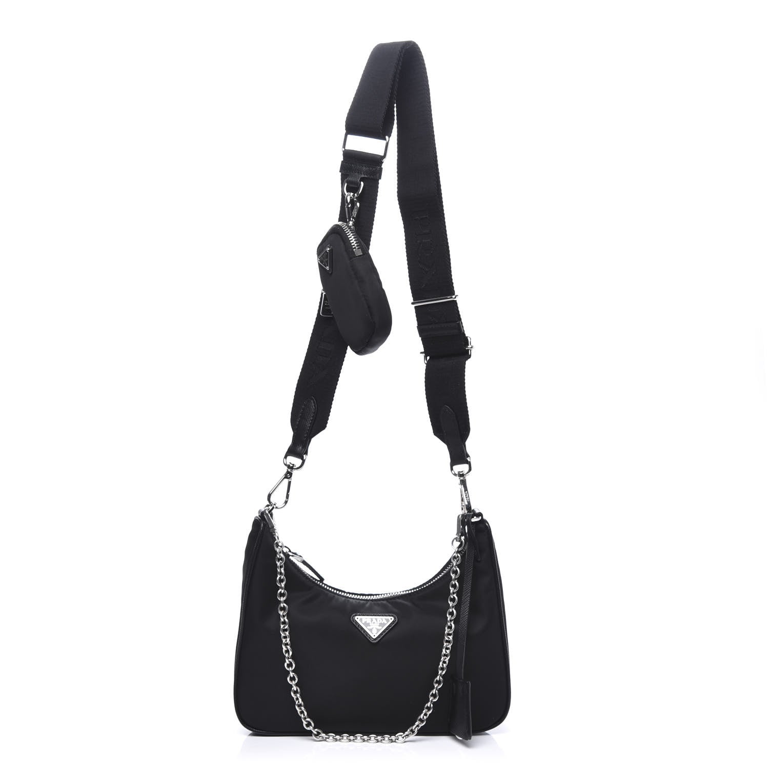 Prada Nylon Re-Edition 2005 Shoulder Bag Black 1 of 9