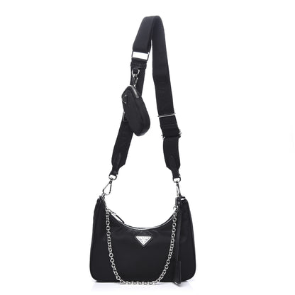 Prada Nylon Re-Edition 2005 Shoulder Bag Black 1 of 9