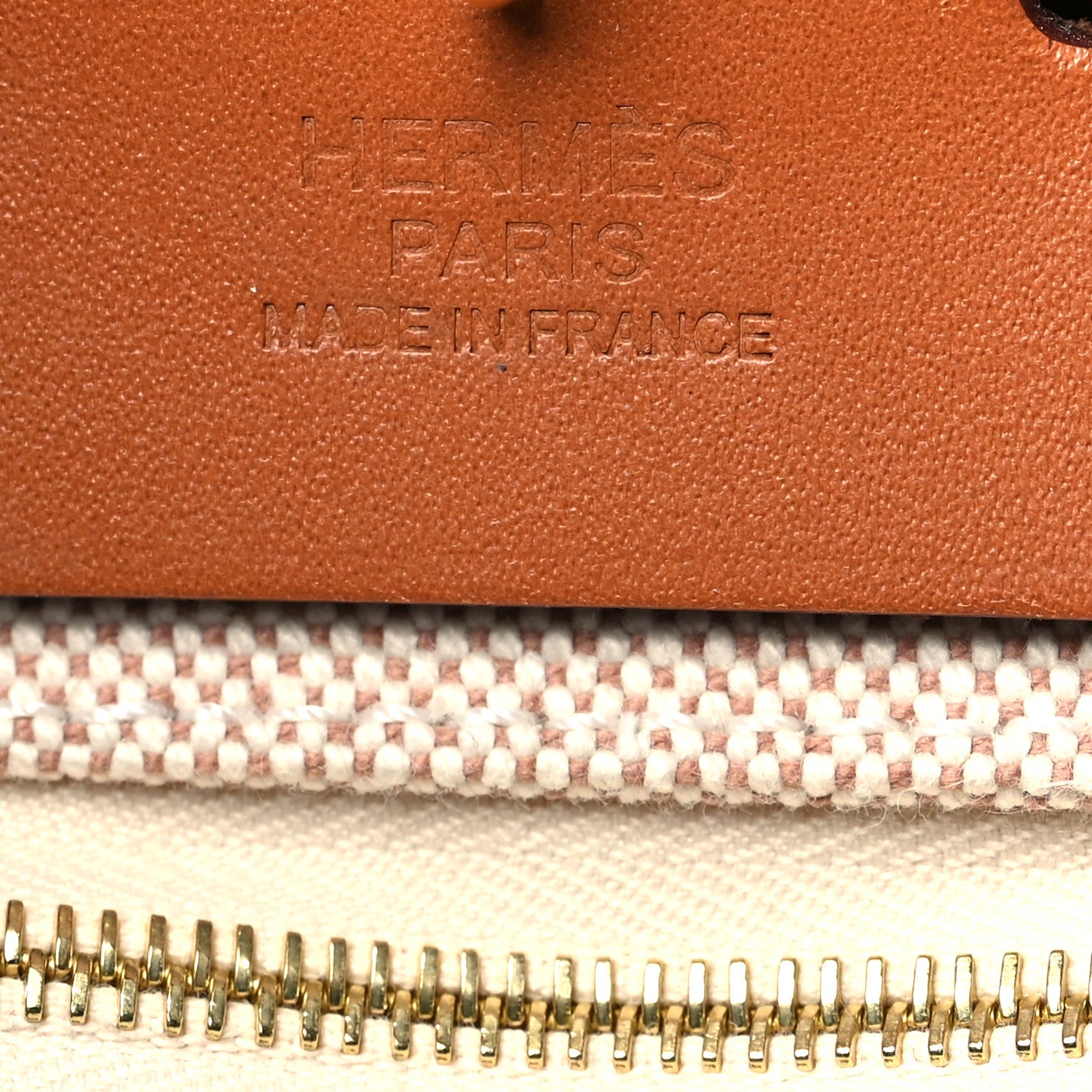 Hermes H Plume Canvas Vache Hunter Circuit 24 Herbag Zip Retourne 31 Naturel 7 of 11
