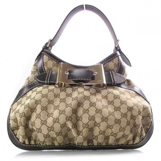 Gucci Monogram Queen Hobo 1 of 9