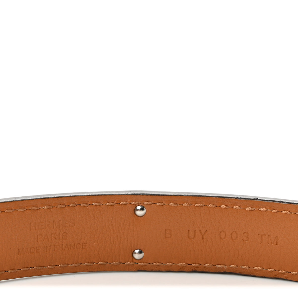 Hermes Epsom Kelly Belt Gold 3 of 5
