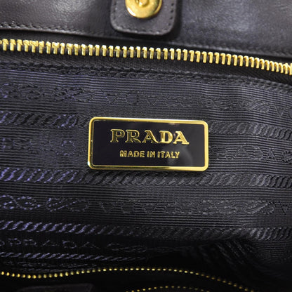 Prada Tessuto Nylon Pleated Handbag Mirtillo 9 of 11