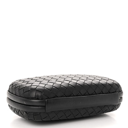 Bottega Veneta Nappa Intrecciato Chain Knot Clutch Black 4 of 9