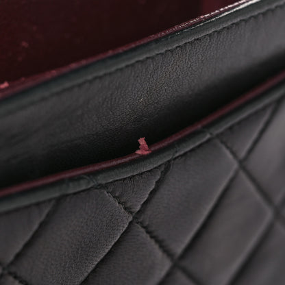 Chanel Lambskin Quilted Small Double Flap Black 12 of 12