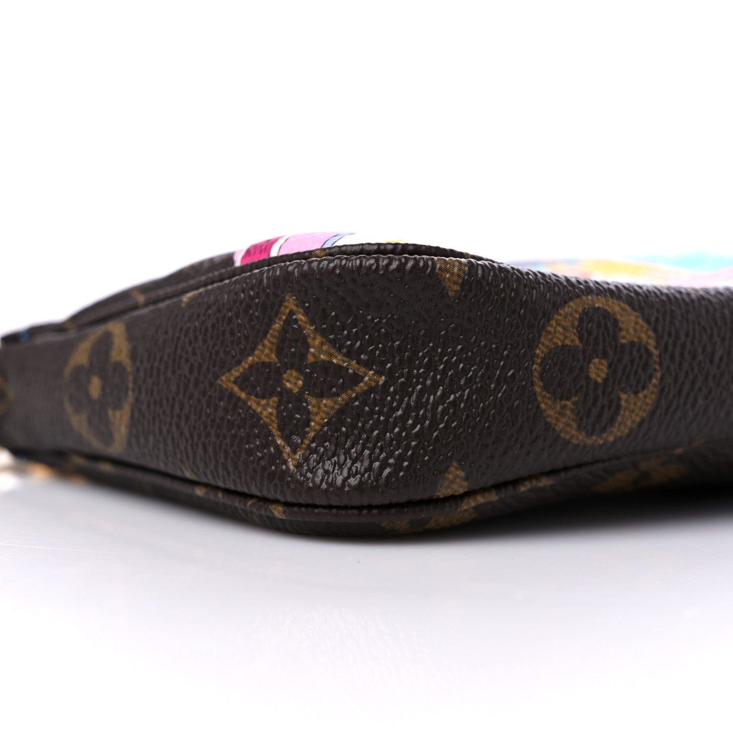 Louis Vuitton Monogram 2022 Christmas Animation Toyko Mini Pochette Accessories Blue 8 of 9