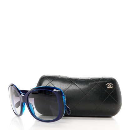 Chanel Acetate Polarized CC Sunglasses 5183 Blue 8 of 8