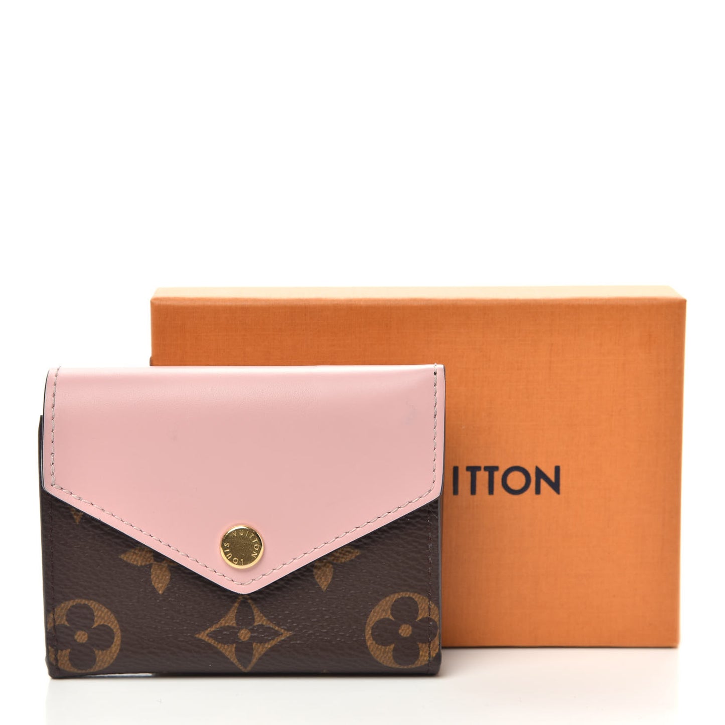 Monogram Zoe Wallet Rose Ballerine