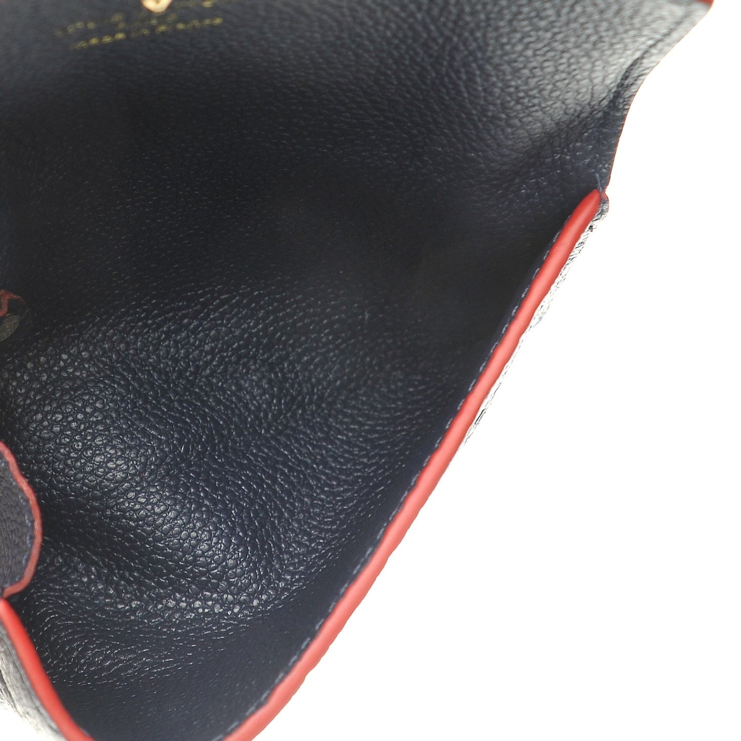 Empreinte Key Pouch Marine Rouge