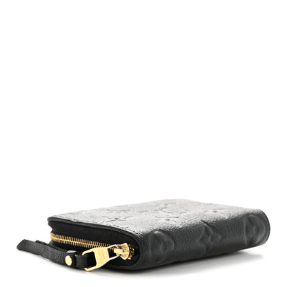 Louis Vuitton Empreinte Zippy Coin Purse Black 4 of 10