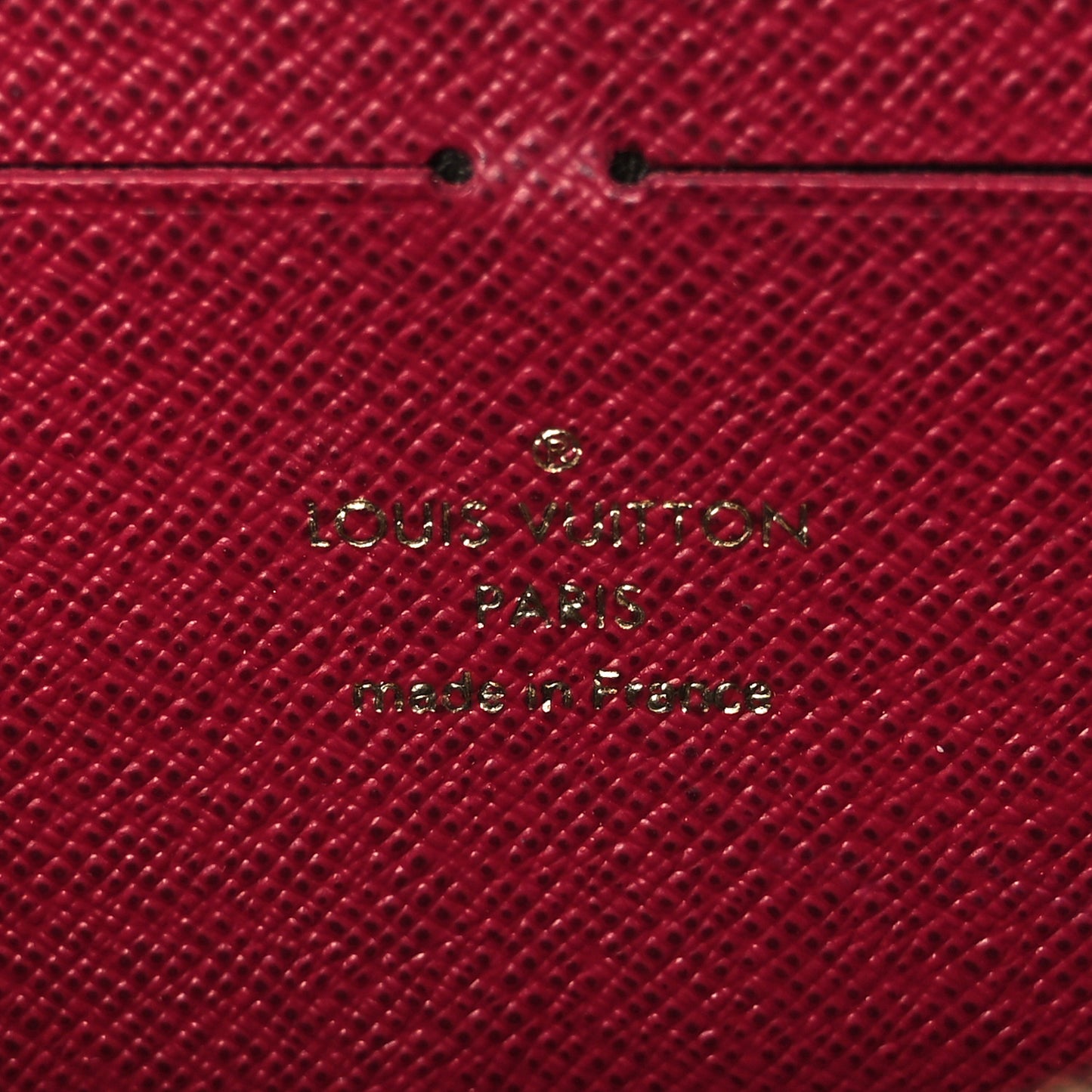 Monogram Clemence Wallet Fuchsia