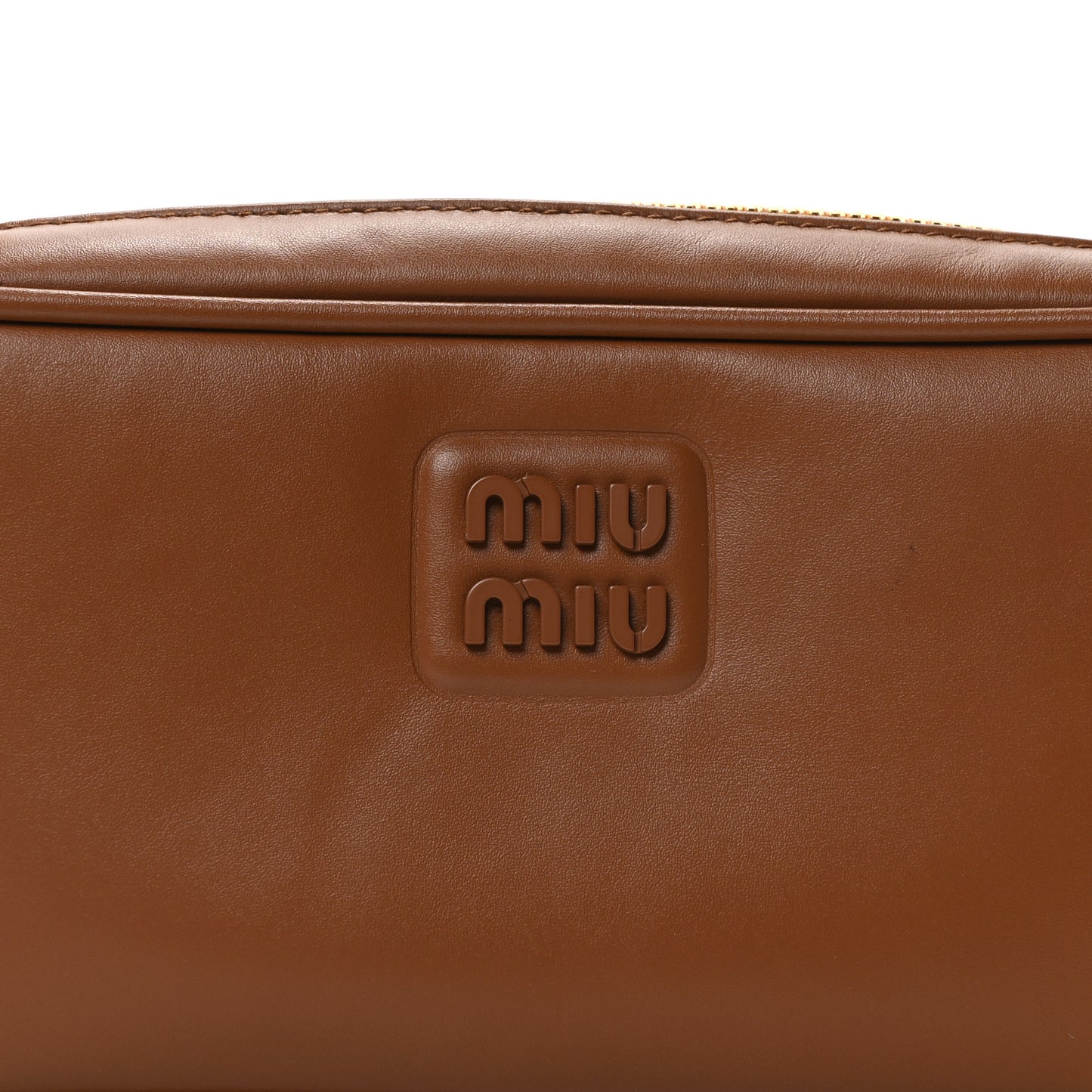 Soft Calf Softy Shoulder Bag Cognac