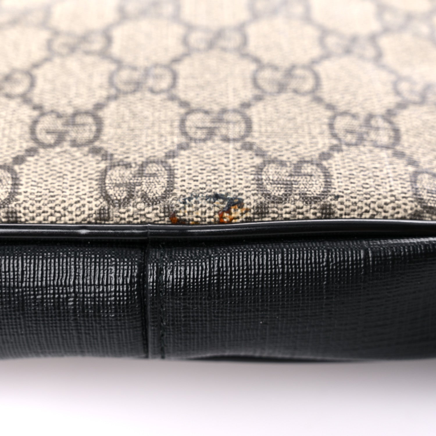 Gucci GG Supreme Monogram Web Belt Bag Black 20 of 22