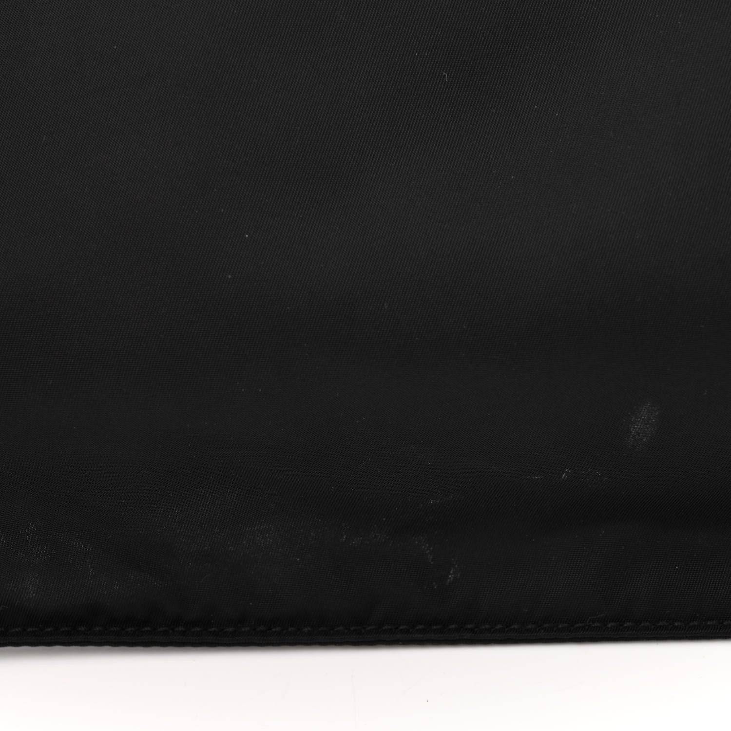Prada Nylon Vela Flat Messenger Bag Black 11 of 11