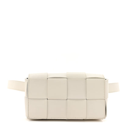 Bottega Veneta Nappa Maxi Intreccio The Belt Cassette Bag White 1 of 11