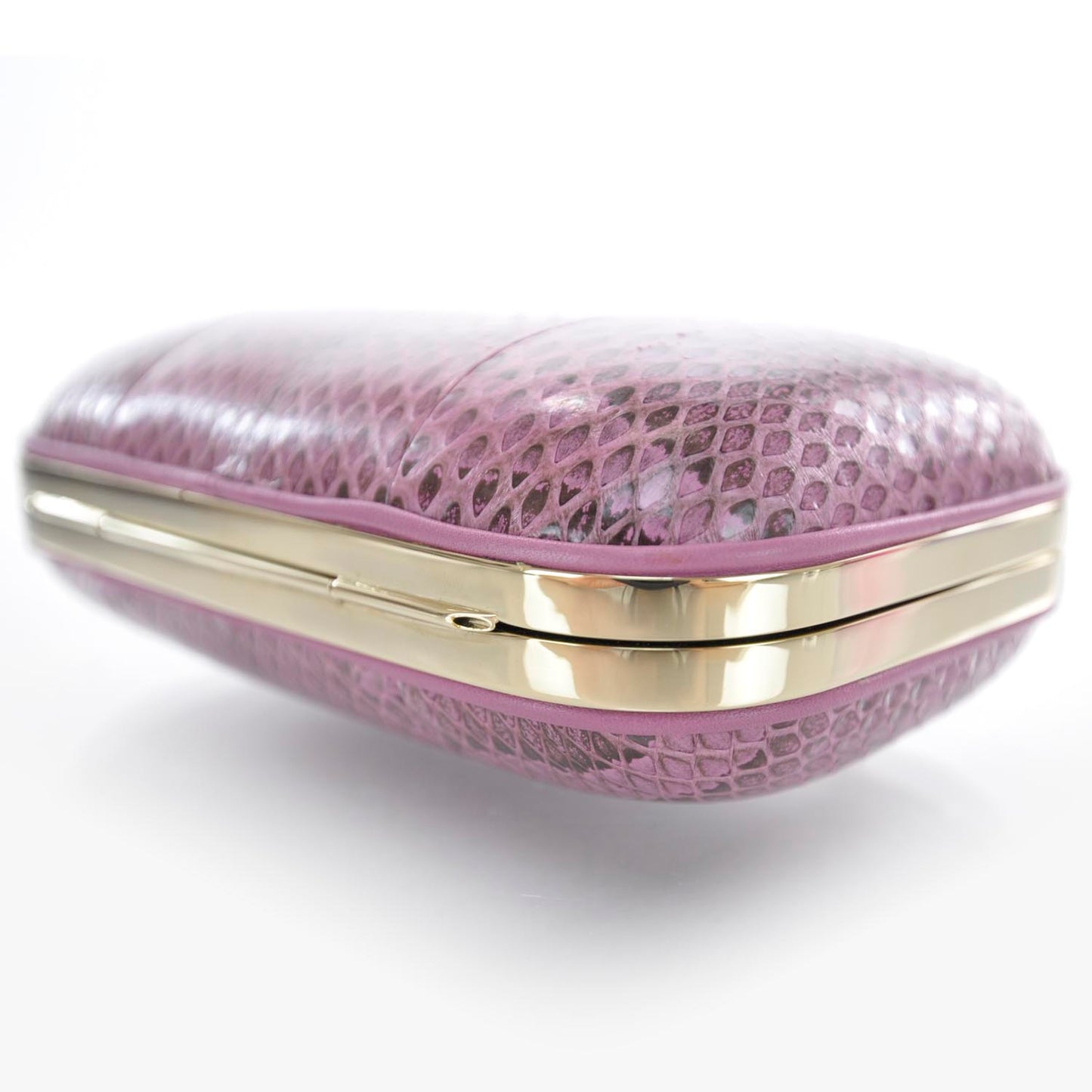 Python Broadway Box Clutch