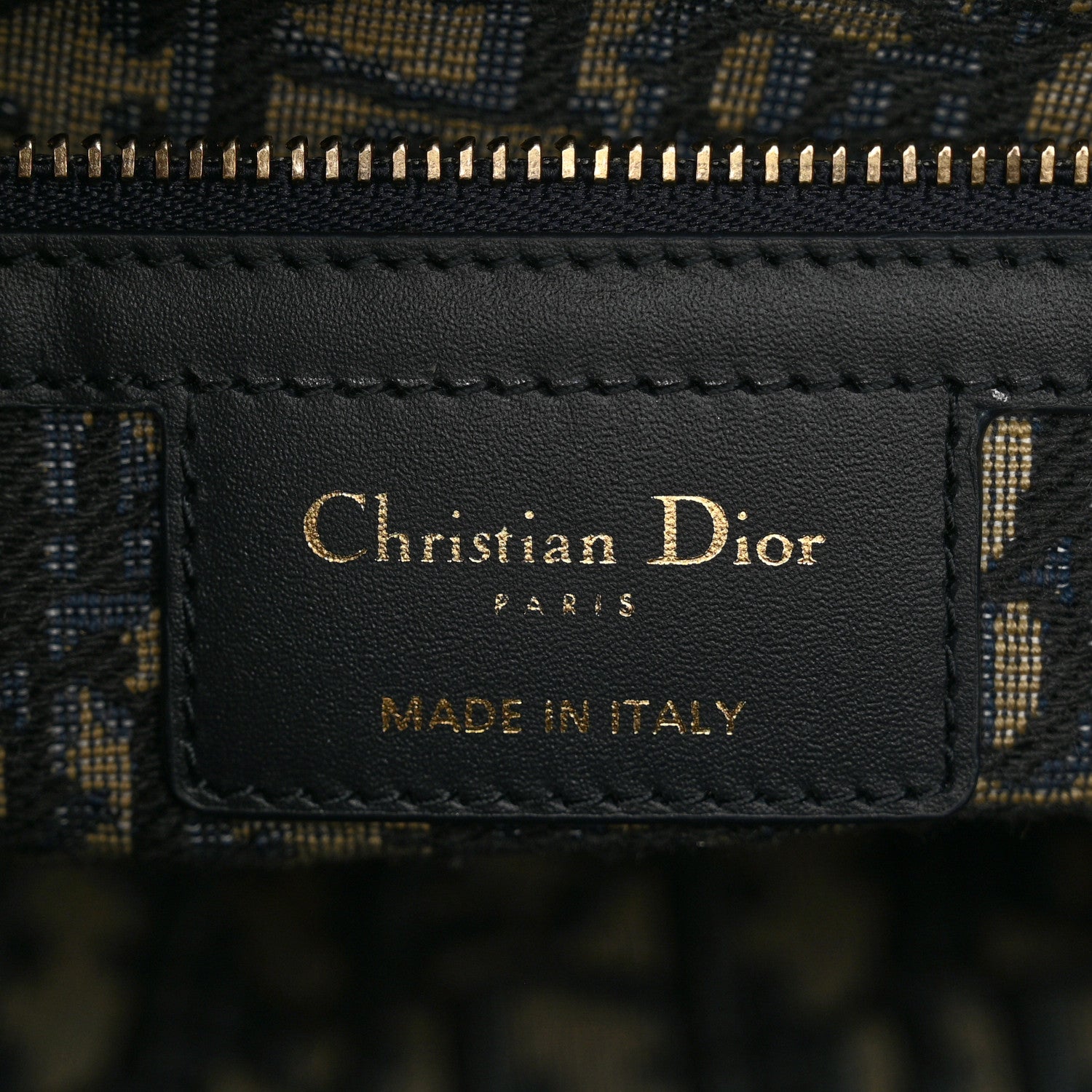 Christian Dior Wicker Oblique Medium Lady Dior Bag Blue 7 of 9