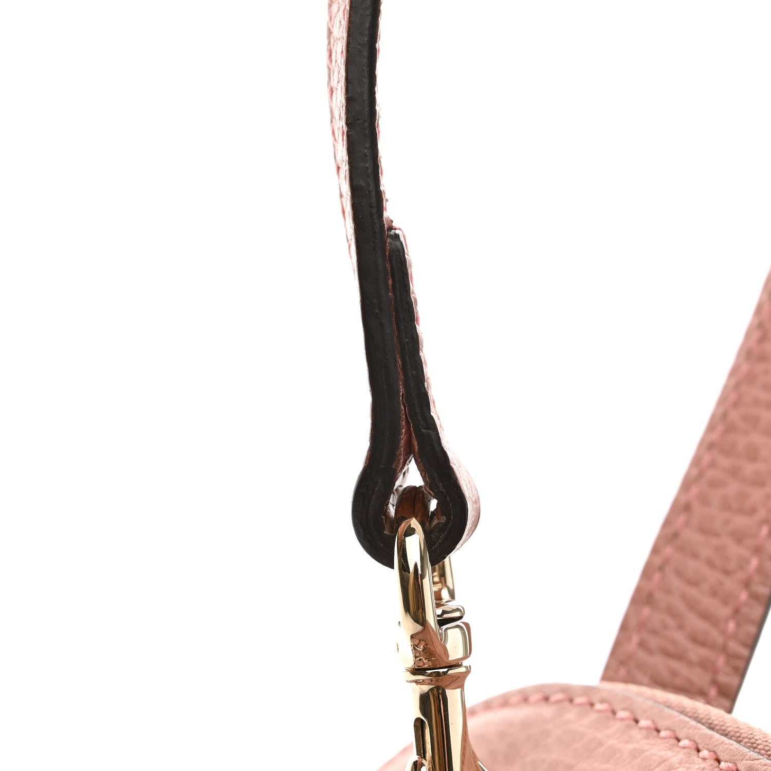 Gucci Dollar Calfskin Small GG Charm Dome Bag Soft Pink 10 of 10