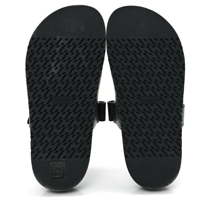 Hermes Calfskin Womens Chypre Sandals 38 Black 6 of 10