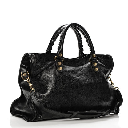 Balenciaga Agneau Giant 12 Gold Hardware City Black 3 of 8