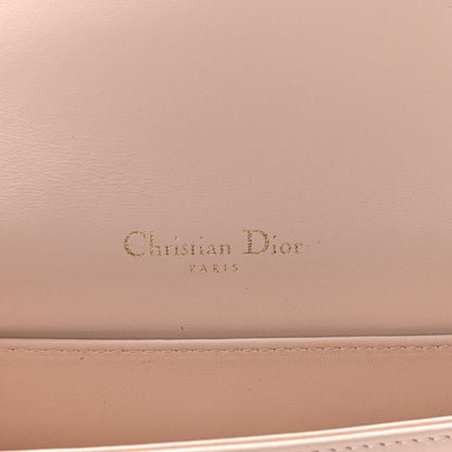 Christian Dior Lambskin Cannage Lady Dior Convertible Clutch Pink 9 of 10