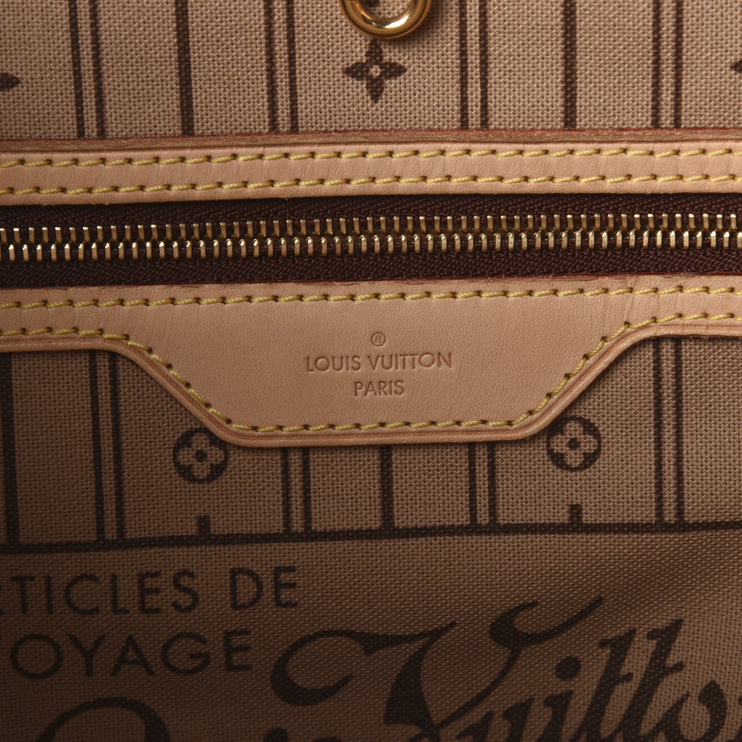 Louis Vuitton Monogram Neverfull MM 6 of 9