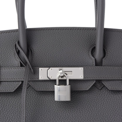 Hermes Togo Birkin 30 Etain 4 of 11