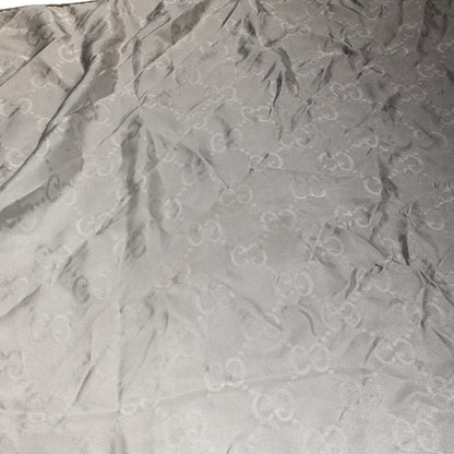 Gucci Silk GG Monogram Square Shawl Beige 5 of 6