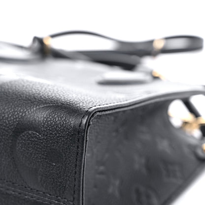 Louis Vuitton Empreinte Monogram Giant Onthego PM Black 9 of 11