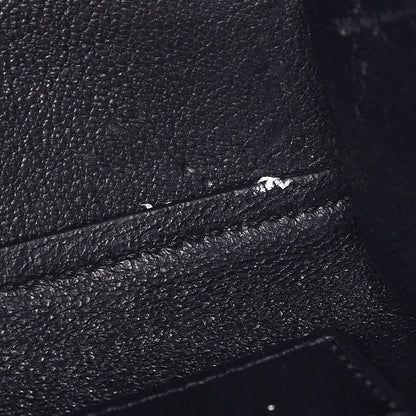 Celine Drummed Calfskin Suede Small Trapeze Black 8 of 10