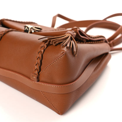 Chloe Grained Calfskin Medium Penelope Shoulder Bag Caramel 8 of 8