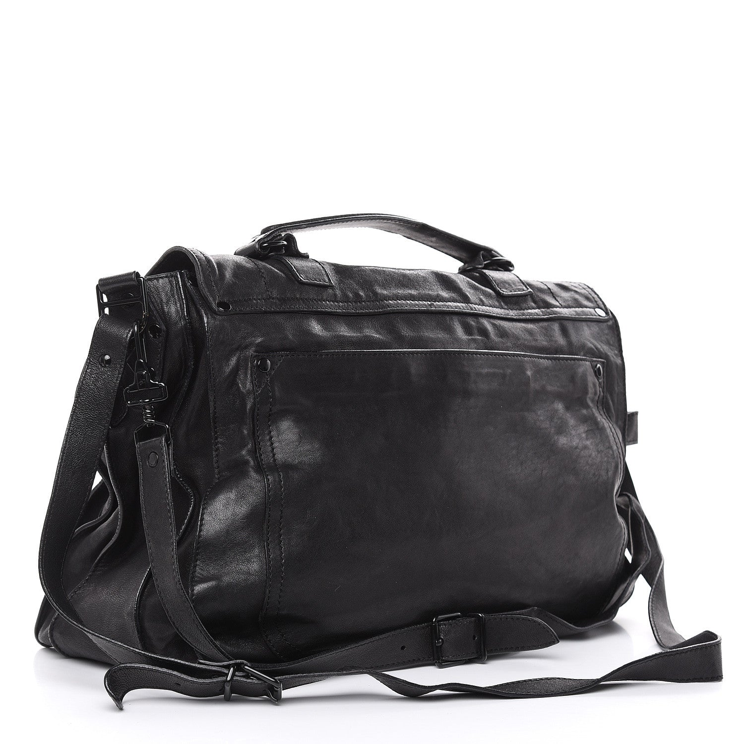 Proenza Schouler Lambskin PS1 Large Satchel Black 3 of 19