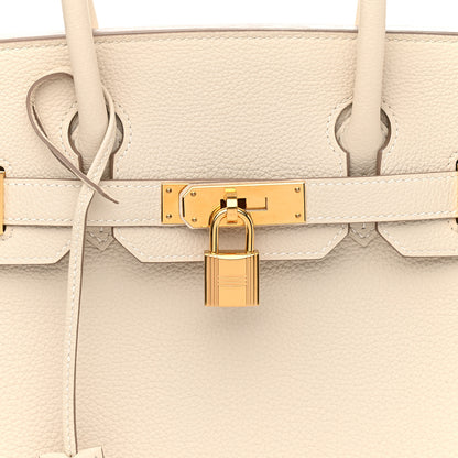 Hermes Togo Birkin 30 Craie 9 of 11