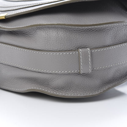 Chloe Calfskin Medium Marcie Round Crossbody Bag Cashmere Grey 11 of 18