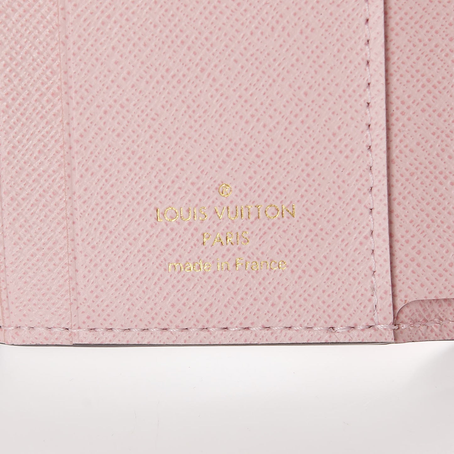 Monogram Zoe Wallet Rose Ballerine