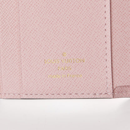 Louis Vuitton Monogram Zoe Wallet Rose Ballerine 8 of 10