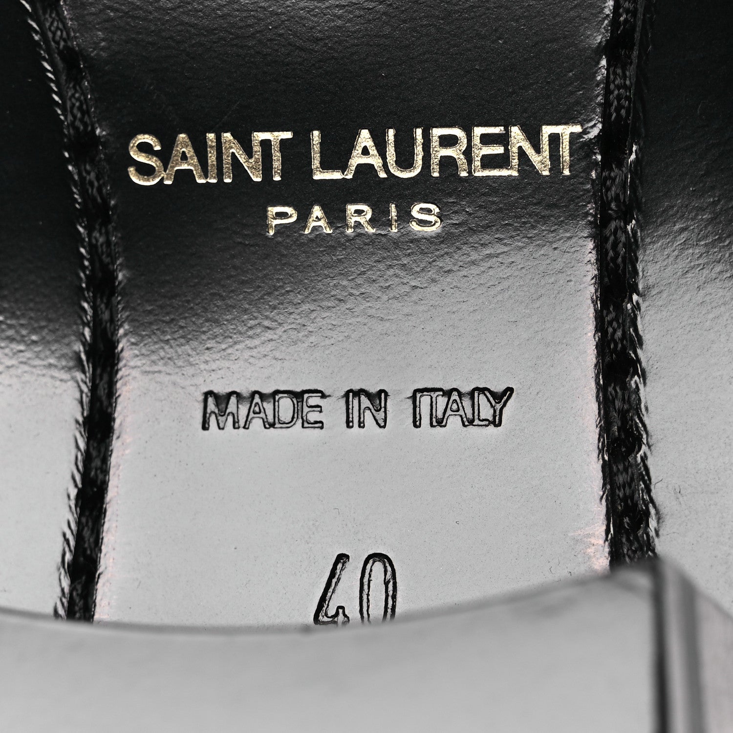 Saint Laurent Calfskin Mens Wyatt Marrakesh Harness Ankle Boots 40 Black 8 of 13