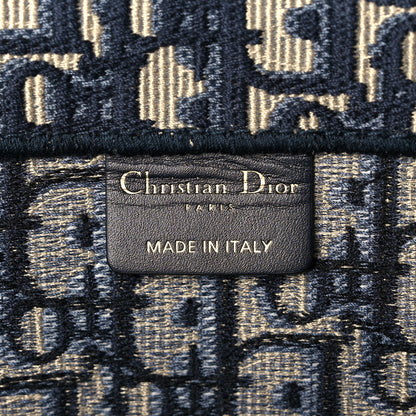 Christian Dior Oblique Large Book Tote Blue Multicolor 6 of 10