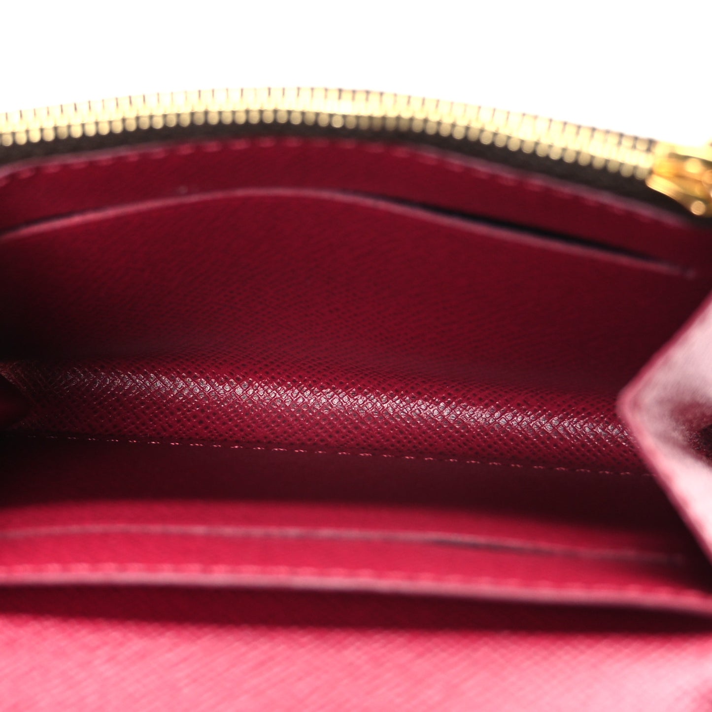 Monogram Rosalie Coin Purse Fuchsia
