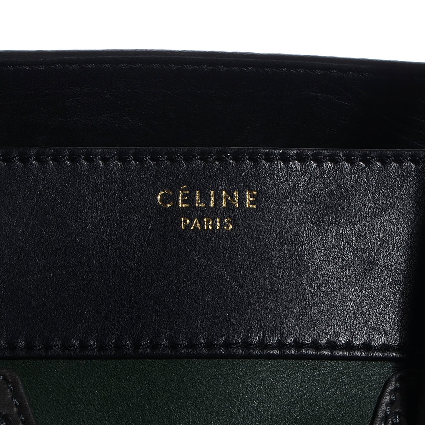 Smooth Calfskin Mini Tri-Color Luggage Forest
