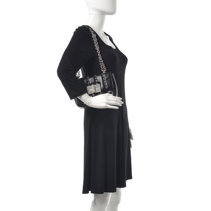 Tom Ford Lambskin Quilted Crystal Small Natalia Chain Bag Black 2 of 11